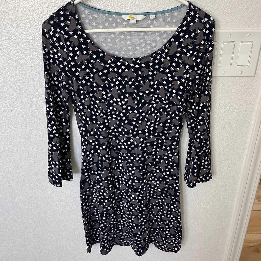 Boden Tunic Dress 3/4 length sleeve